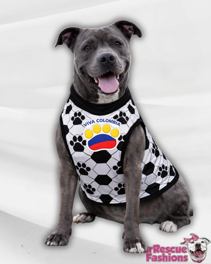 Soccer Paws Squad - PAWJama with Black Trim & Neck
