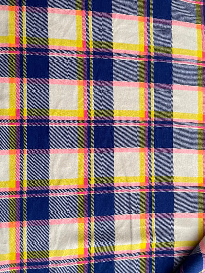 Purple Chic Plaid with Purple Neck & Trim/Sleeves (Classic Fabric)