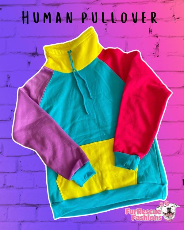 Bright Horizons Color Block Hoodie