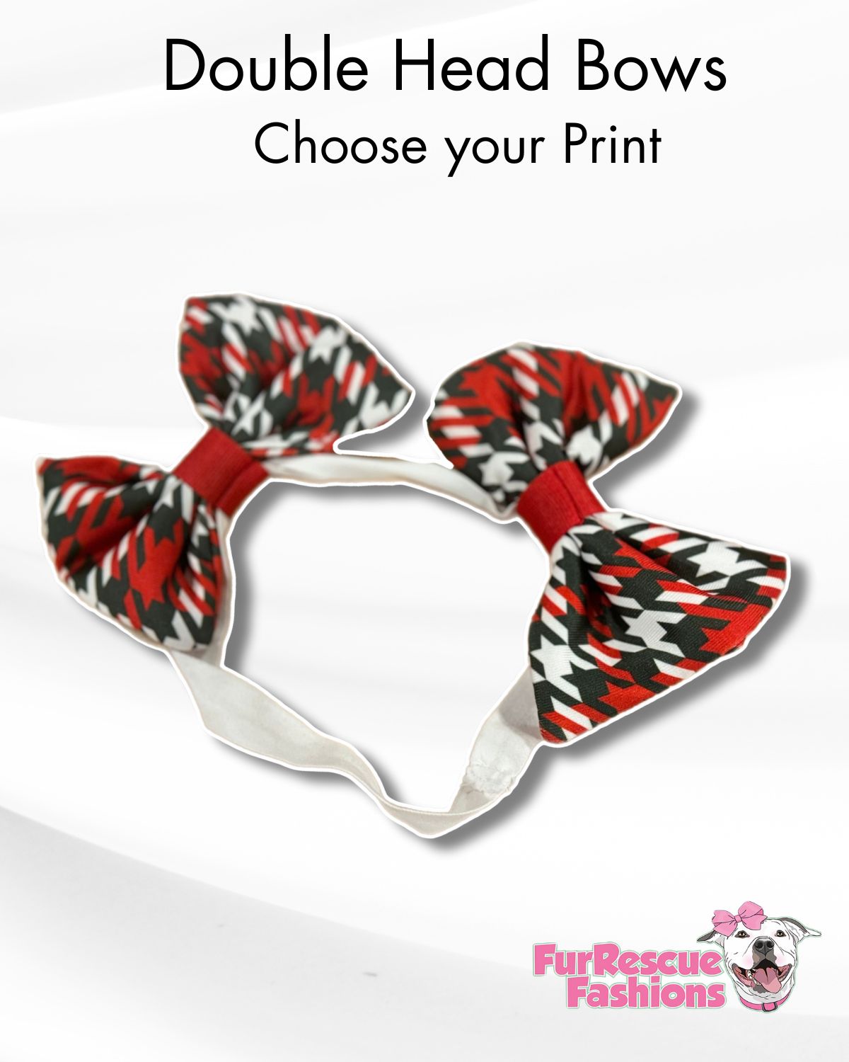 2024 Doggie Double Bow Headband