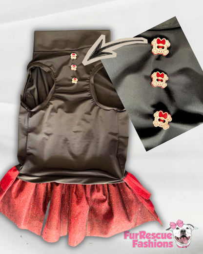 🏴‍☠️ Sassy Pawrate – Pirate Dog Tutu Dress