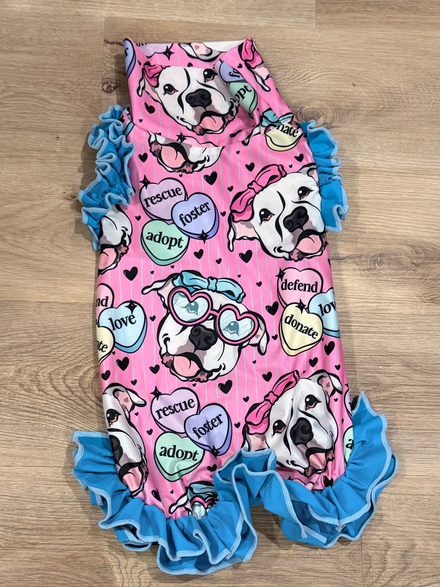 Cielo's Legacy Dog Shirt With Ruffles On the Booty