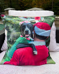 Personalized Outdoor/Indoor Water Proof Throw Pillow Cover 20 x 20
