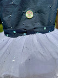 Denim & Diamonds Dog Tutu Dress