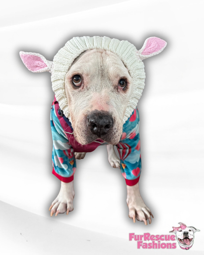 Bunny Cozy Dog Snood