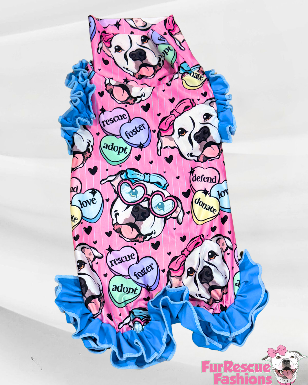 Cielo's Legacy Dog Shirt With Ruffles On the Booty