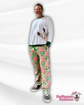 2024 Happy Holidays Human Pajamas Sets (Pants & Matching top)