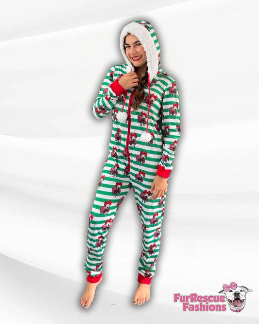 2024 Happy Holidays Human Onesie