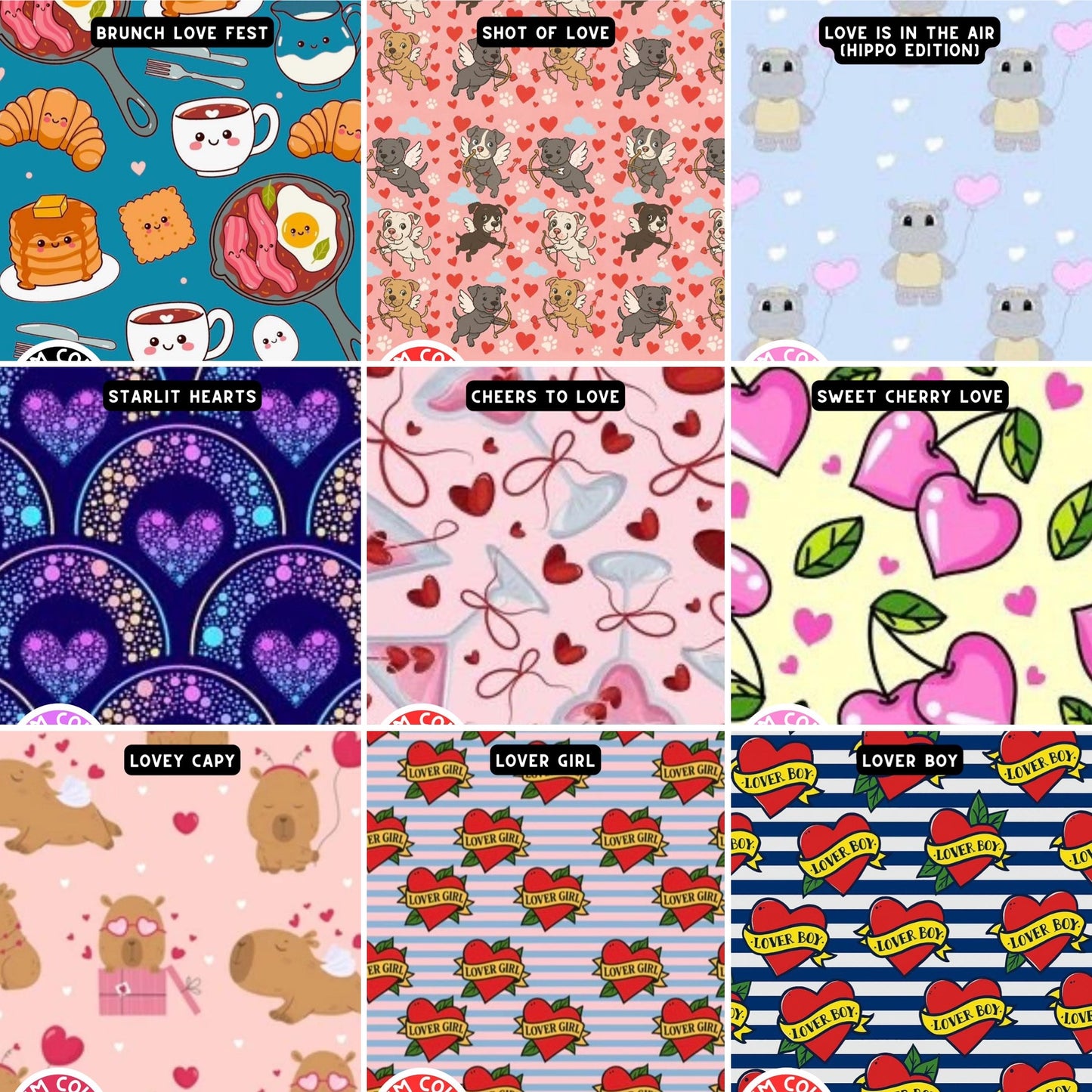 My Fur-Ever Valentine Fleece Throw Blanket (Choose your print)