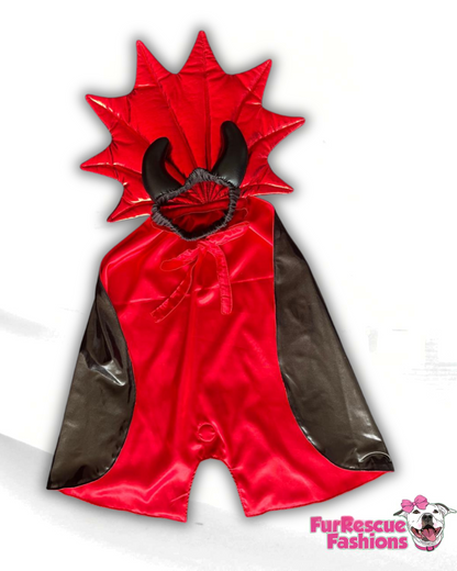Little Devil Dapper Cape Dog Costume
