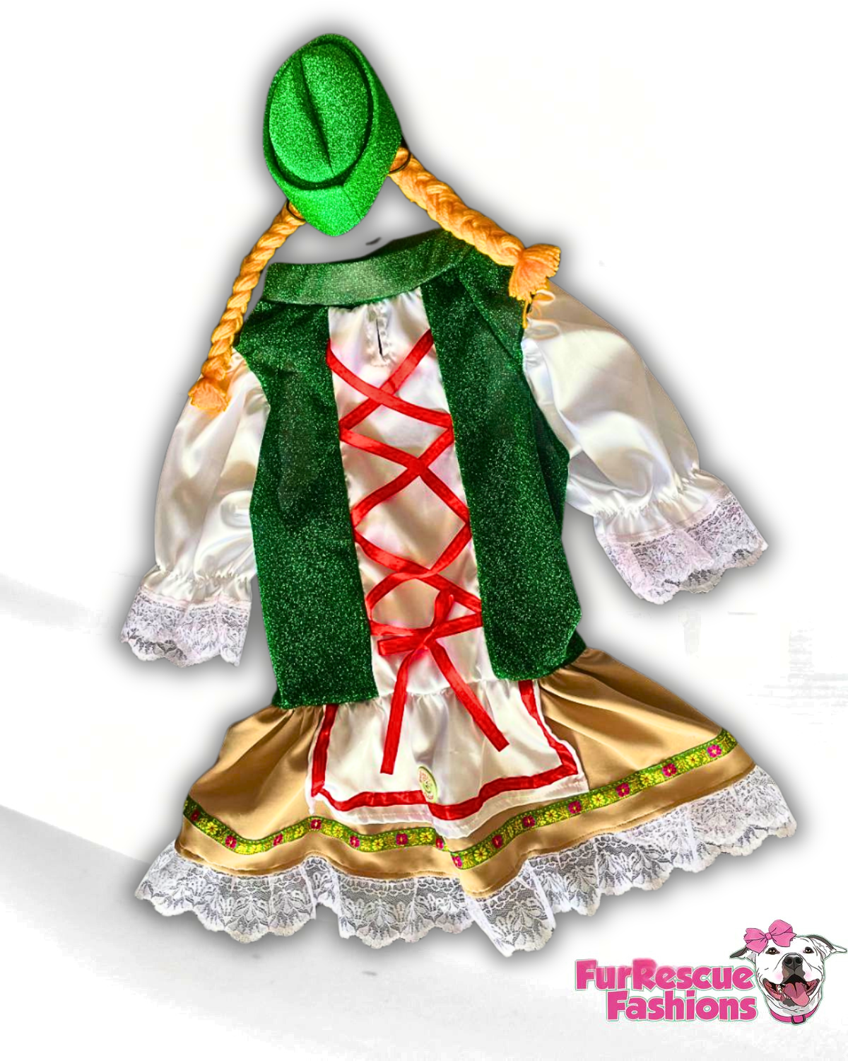 Fraulein Fur-stein Oktoberfest Dog Costume