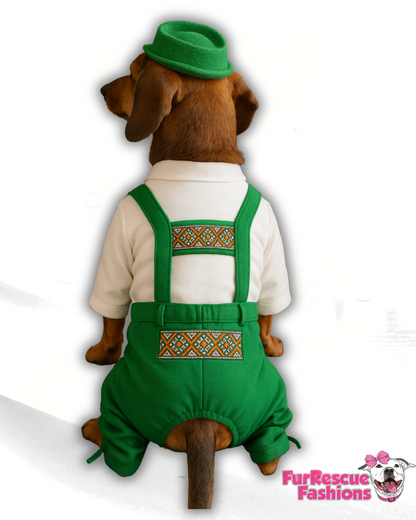 Barktoberfest Lederpaws Dog Costume