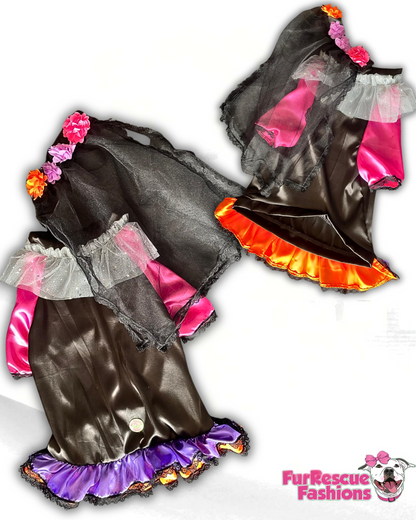 Señorita Catrina Dog Costume