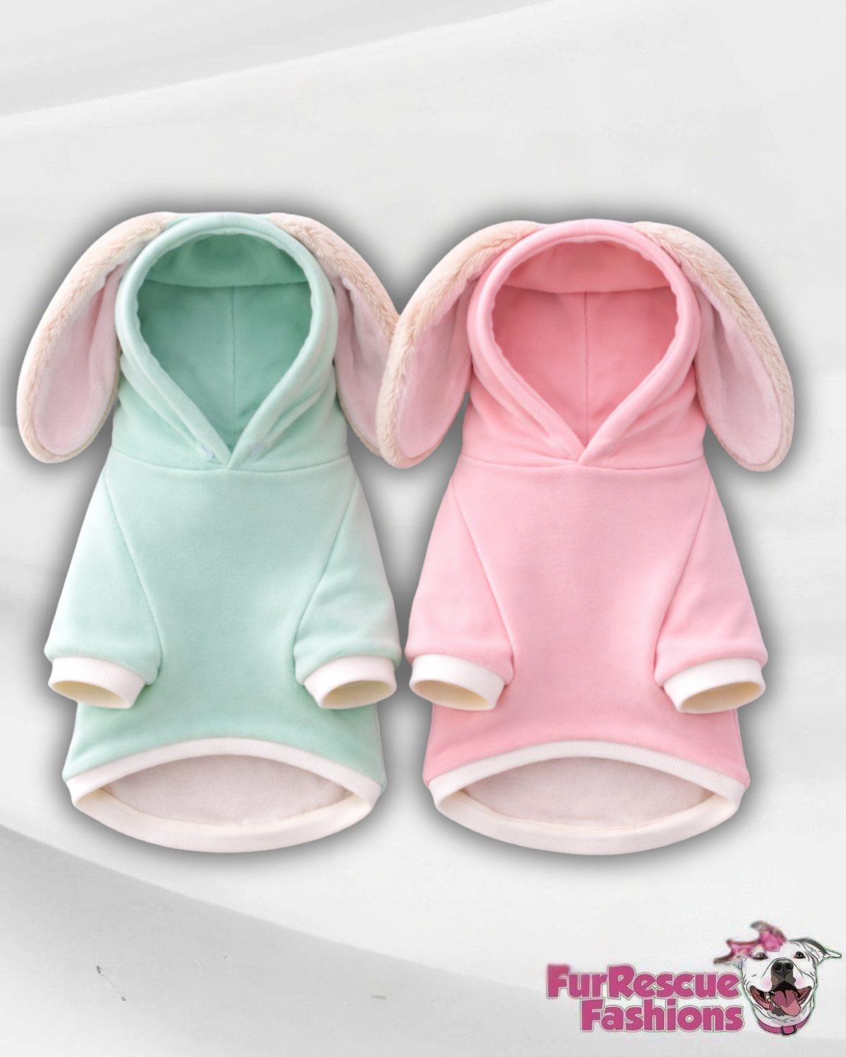 Pastel Bunny Snuggle Hoodie