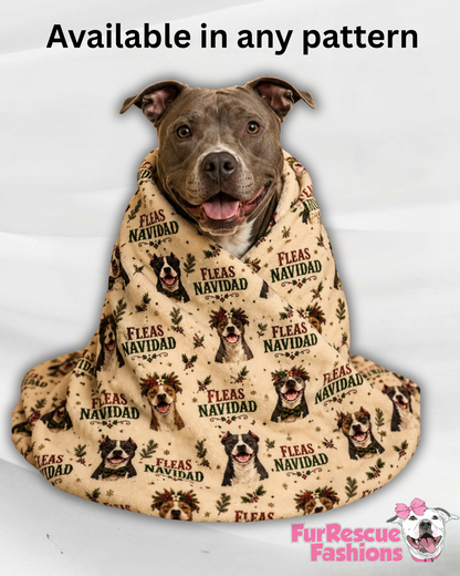 2026 Christmas in July Fleece Throw Blanket (Choose your print)