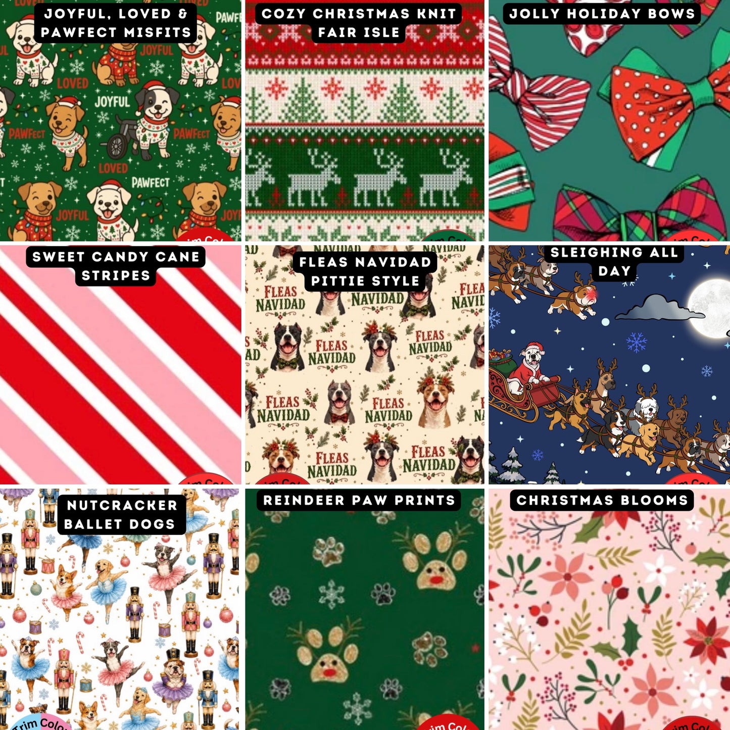 2026 Christmas in July Dog Tutu Dress (Available in all patterns)