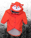 Cute As Fox Rain Jacket - Cape - Vest