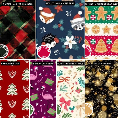 2025 Get Merry - Christmas Sleeveless Dog Shirt With Ruffles (AVAILABLE IN ANY PRE-ORDER PATTERN)