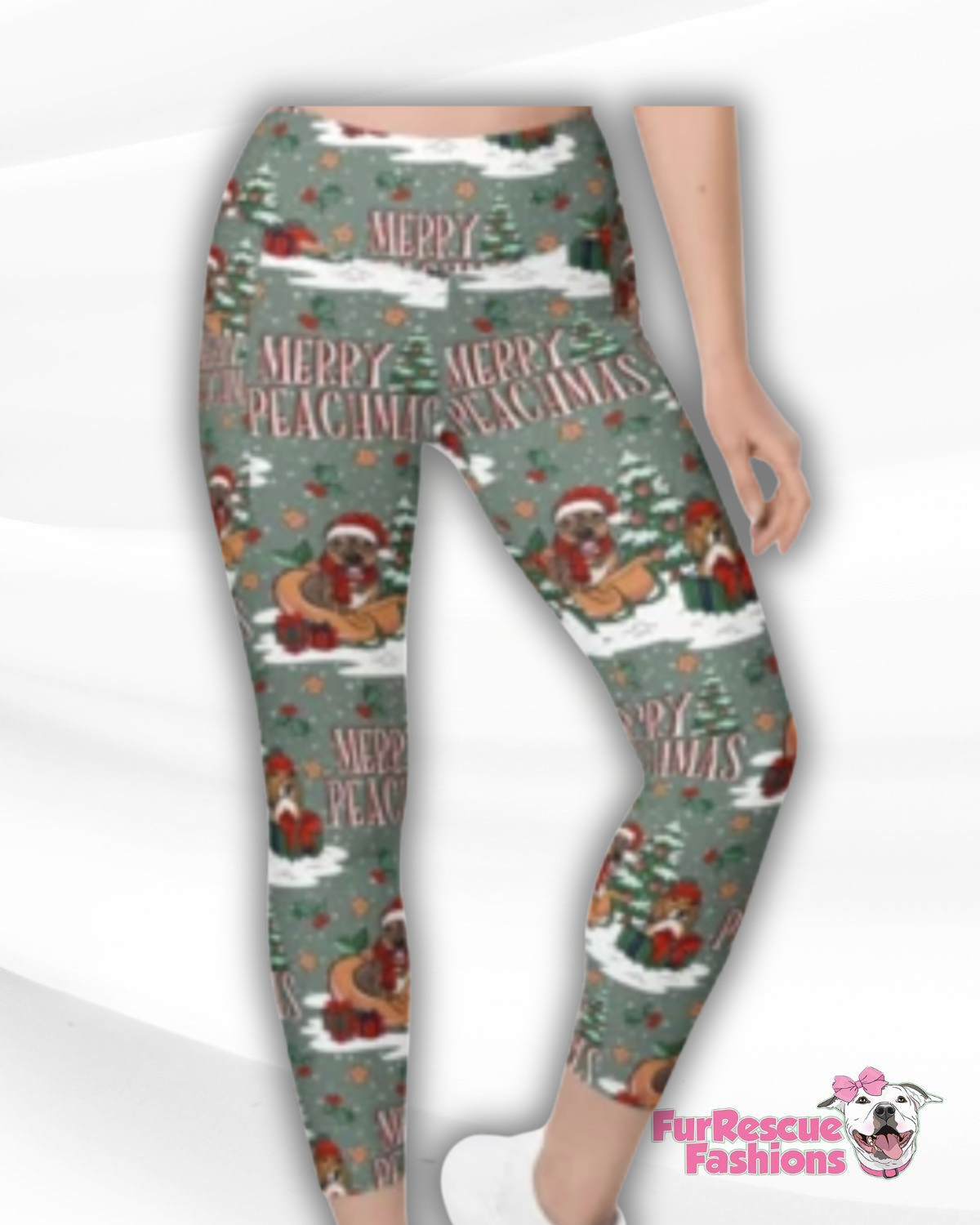 2025 Get Merry - Christmas All Over-Print Leggins With Side Pockets (Choose your pattern)
