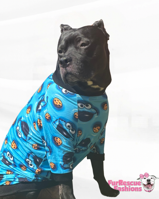 Cookie Monster Dog Shirt