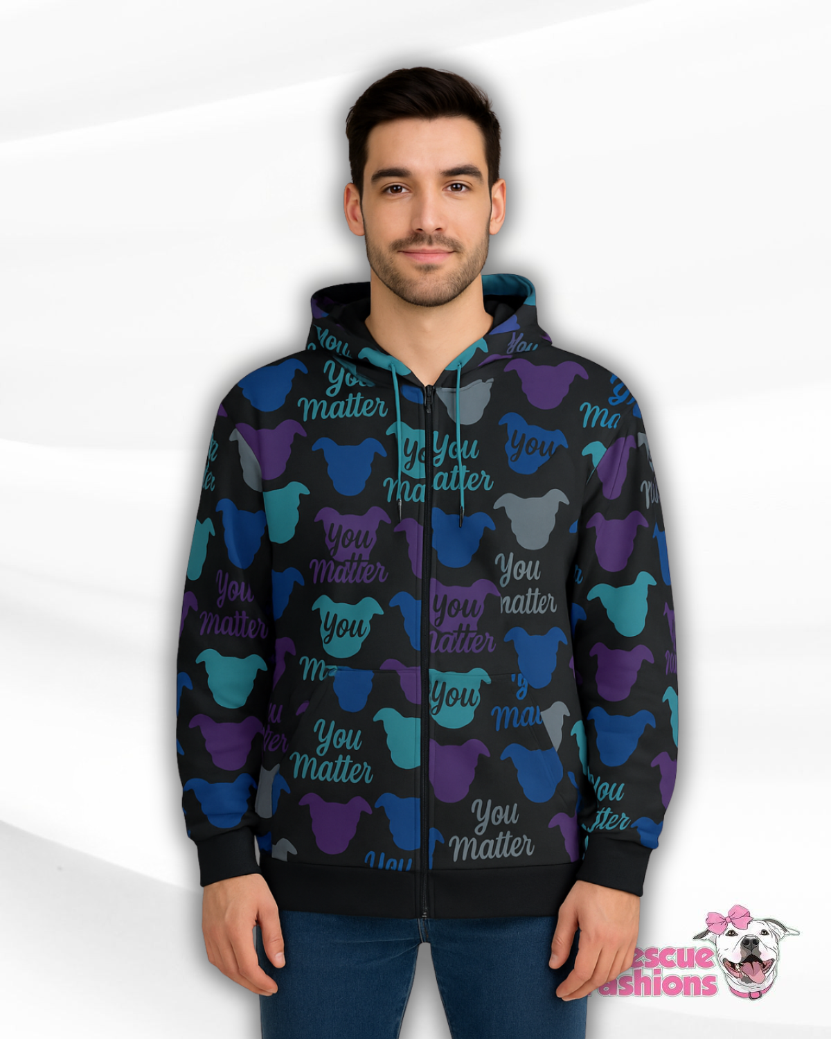 You Matter Matching Human Hoodie
