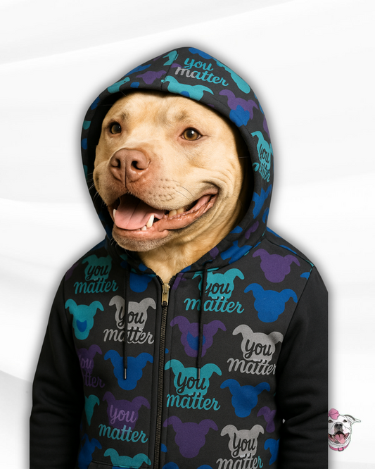 You Matter Dog Hoodie Jacket