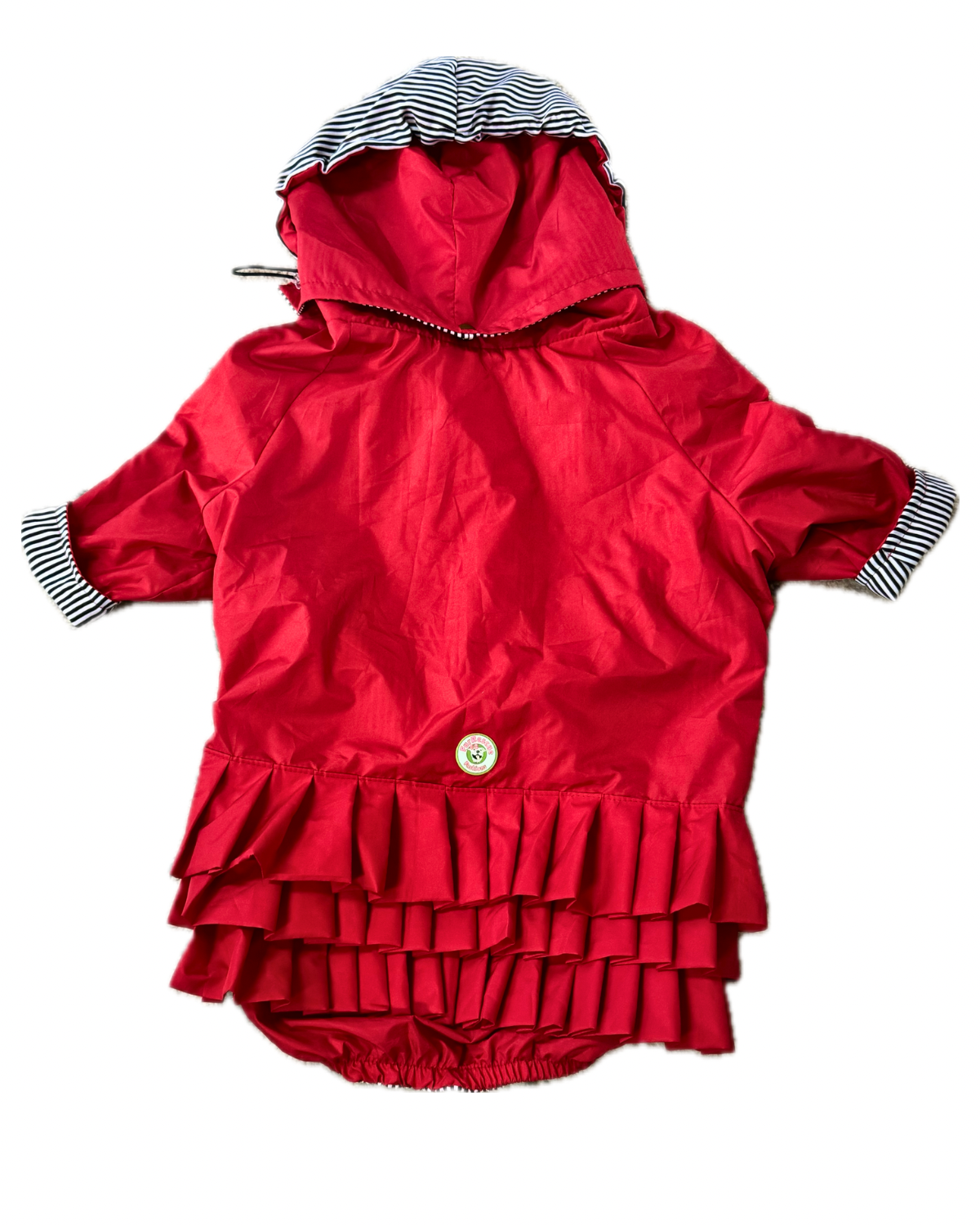 The Classy But Never Ordinary Reversible Rain Jacket Or Cape with Removable Hoodie And Skirt Or Ruffles