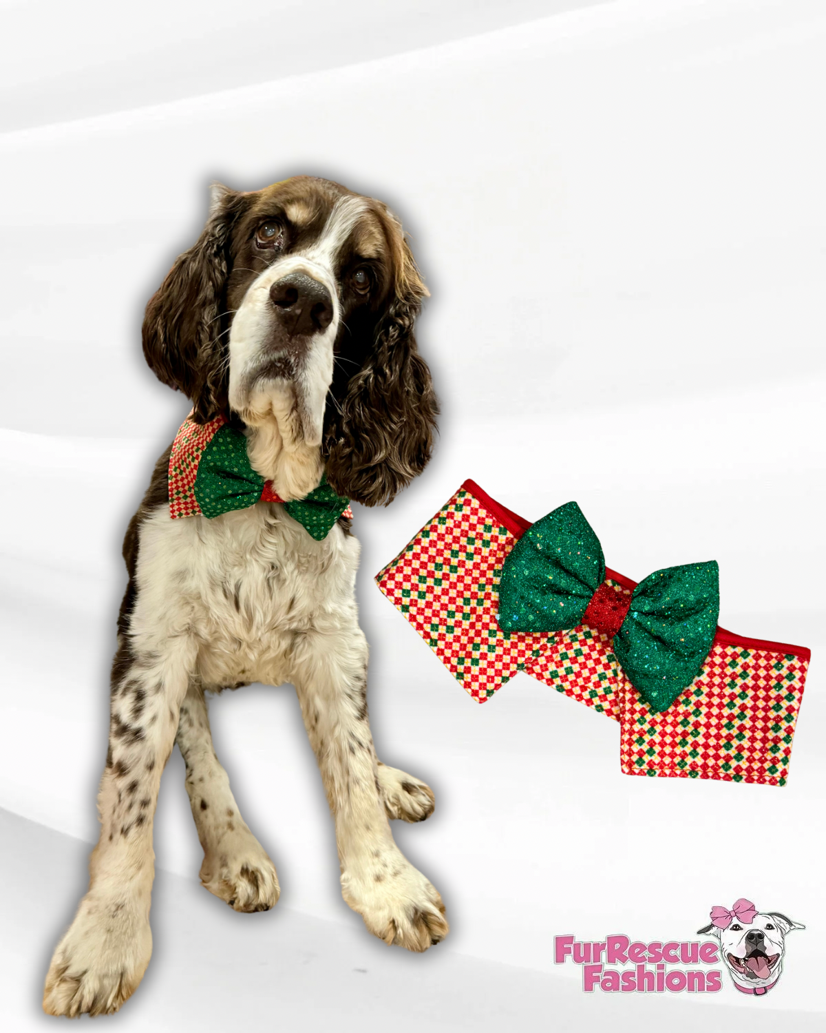 Christmas Day Bowtie Collar Neck Tie