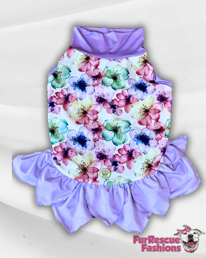 2026 Spring Dog Dress With Petal Skirt (Available in any pattern) (Copy)