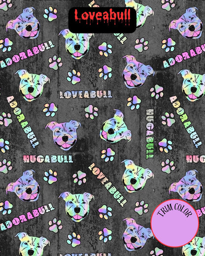 Loveabull All Over-Print Leggins With Side Pockets