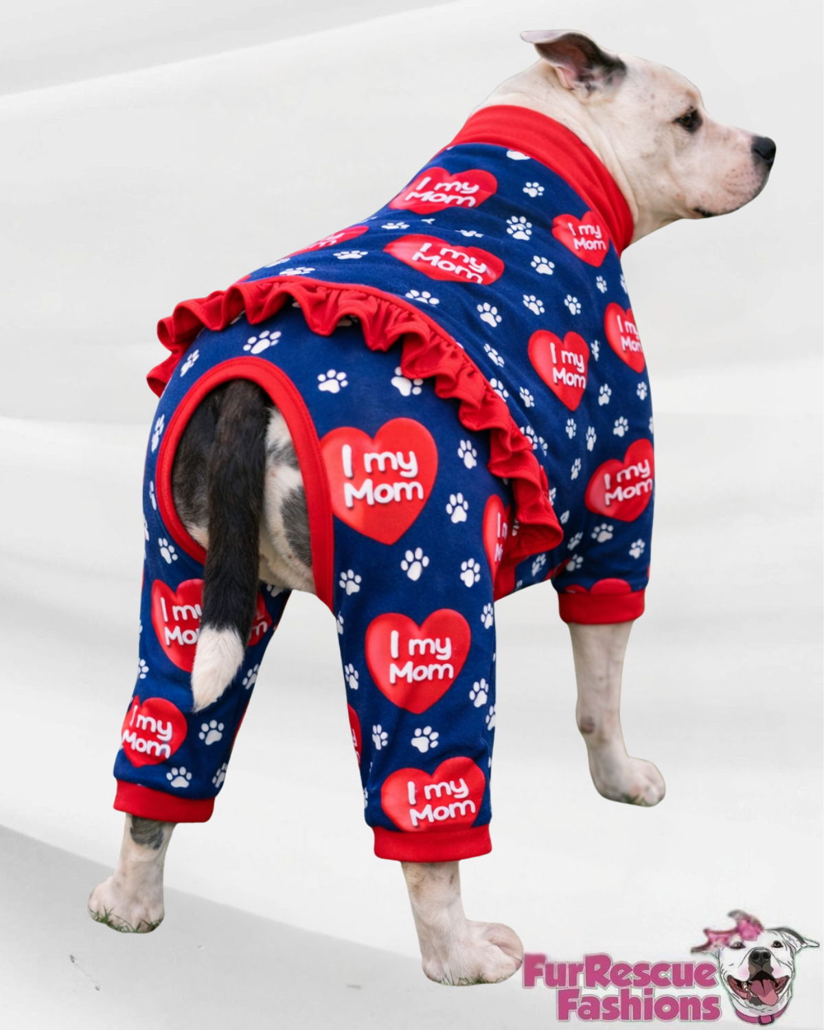 May the Mom Force Be With You - Rain Or Shine 
4 Legged PAWjamas with Turtle Neck (Available in any pattern)