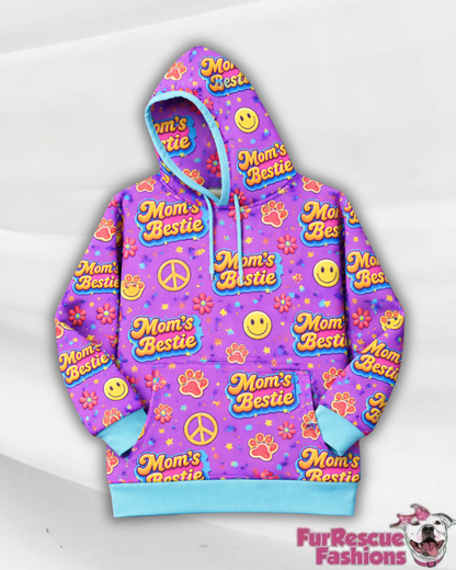 May the Mom Force Be With You Human Hoodie (Any Pattern Available)