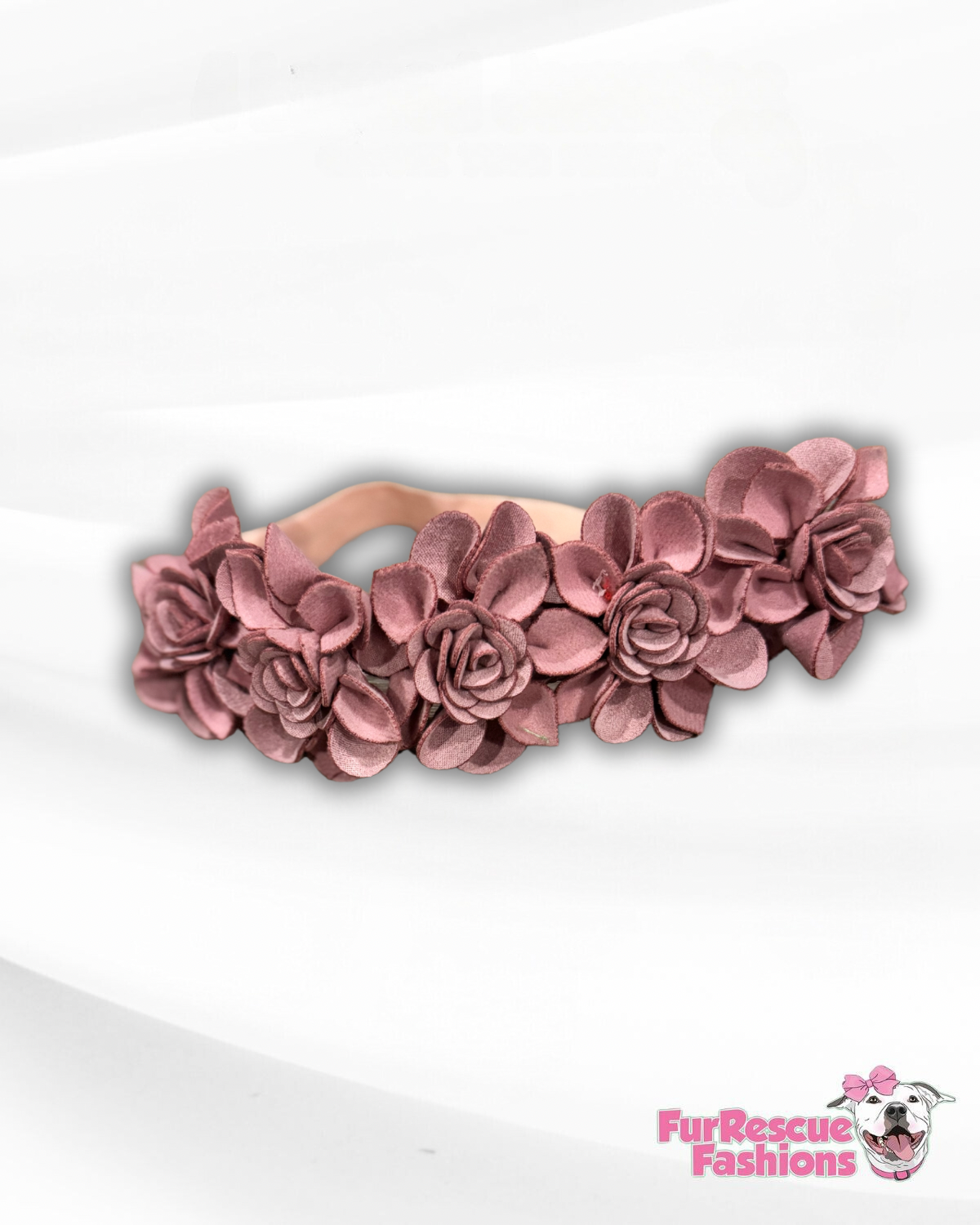 Pink Flower Headband