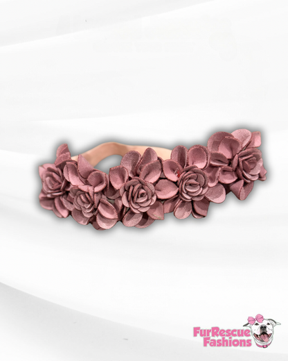 Pink Flower Headband