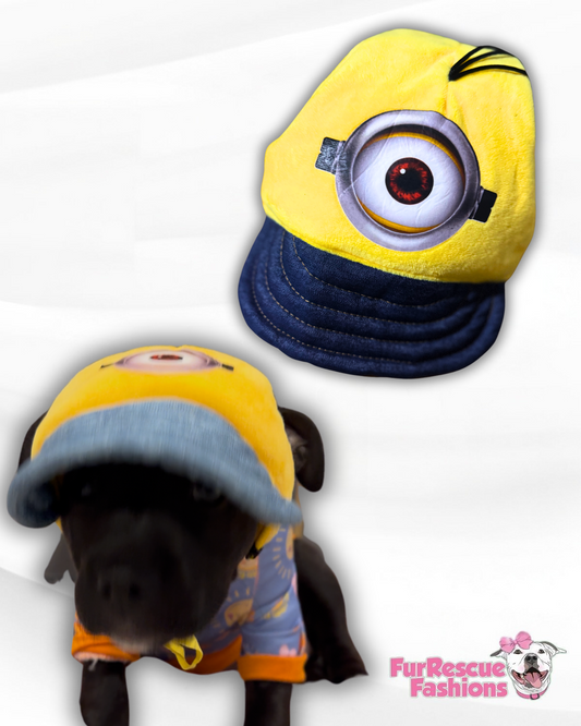 Minion-Mutt Dog Hat