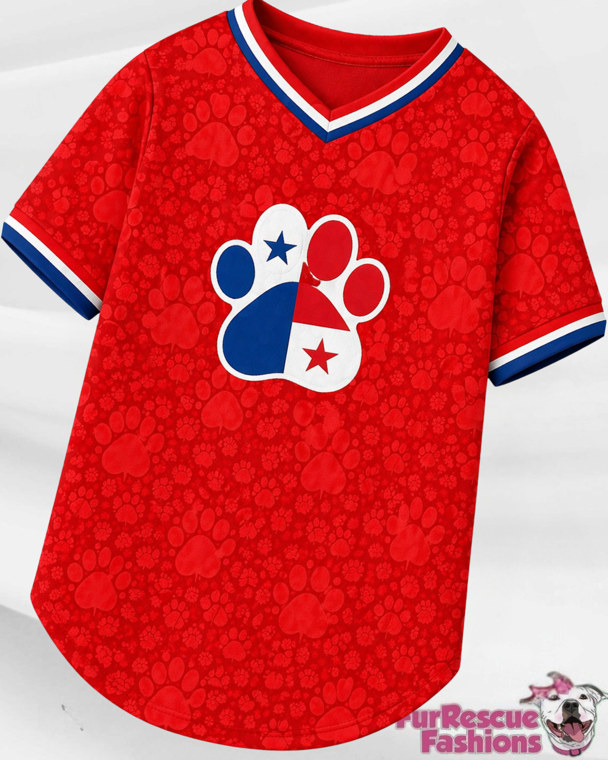 Panama Dog Jersey or Ruffle Dress – Soccer Cup 2026 | Custom Pet Soccer Shirt ⚽️🐾