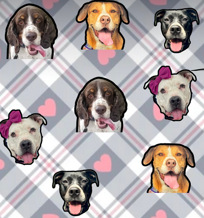 Valentines Personalized Seamless Pattern with the picture of your choice - 1 Time Fee