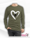 End BSL & Love Pitties Unisex Long Sleeve Jersey