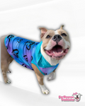 End BSL (Blue) Dog Pajama with Black Neck & Trim/Sleeves