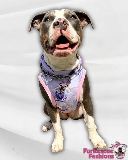 Cielo Spreading Magic Furever Pajama with Pink Neck & Trim/Sleeves