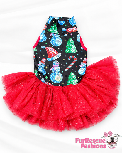 2026 Christmas Dog Tutu Dress (Available in all patterns)