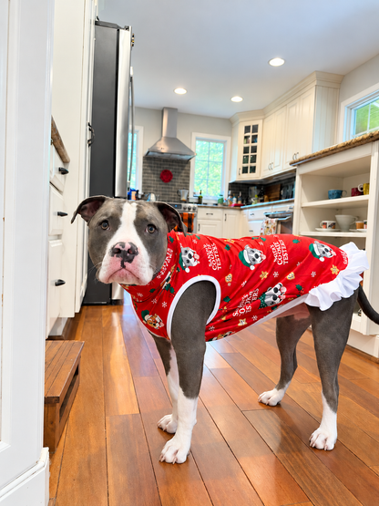 2026 Christmas Shirt With Ruffles On the Booty