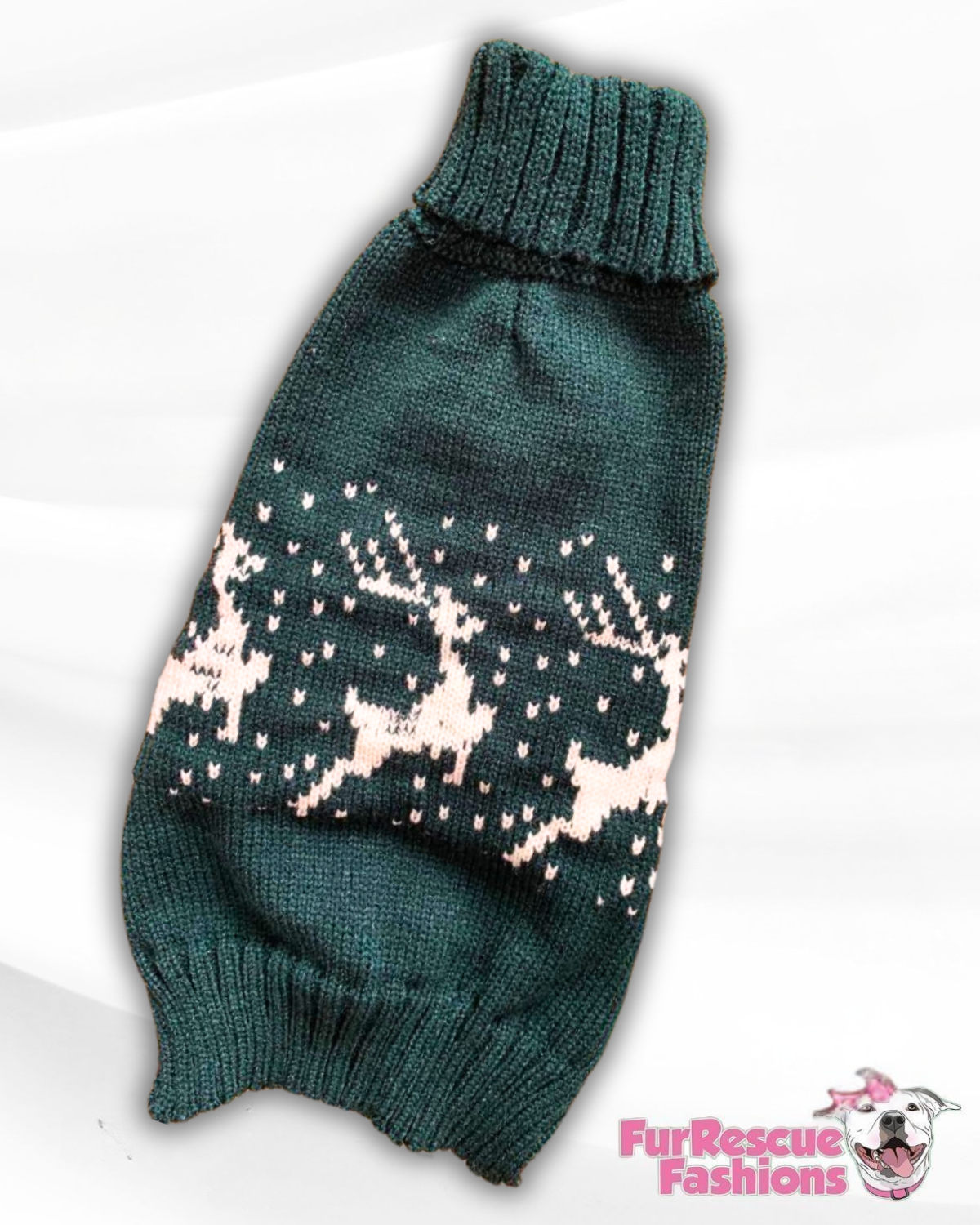 Forest Reindeer Knit Sweater