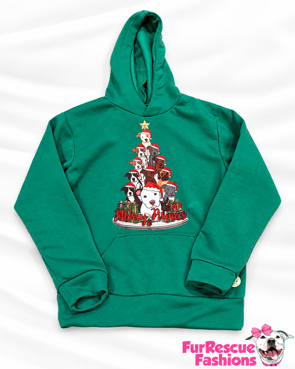 Merry Pitmas Human Hoodie