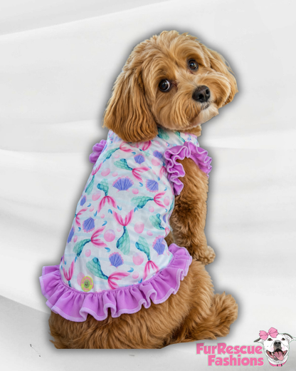 2026 Summer Dog Shirt With Ruffles On the Booty (AVAILABLE IN ANY PRE-ORDER PATTERN)
