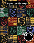 Hogwarts in Harmony - PAWjama with Black Neck & Trim/Sleeves