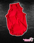 UV50 Solid Red Sleeveless Shirt
