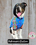 Pupvengers Custom  - PAWjama with Pupvengers United hoodie & Trim/Sleeves