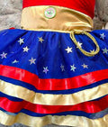 Wonder Woman Dress & Bow