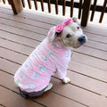 Glowing piggies fleece dog pajama shirt sweater 